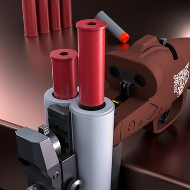 HDS68 Double Barrel Soft Bullet Shotgun Toy